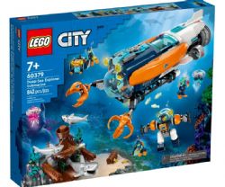 LEGO CITY - LE SOUS-MARIN D'EXPLORATION EN HAUTE MER #60379